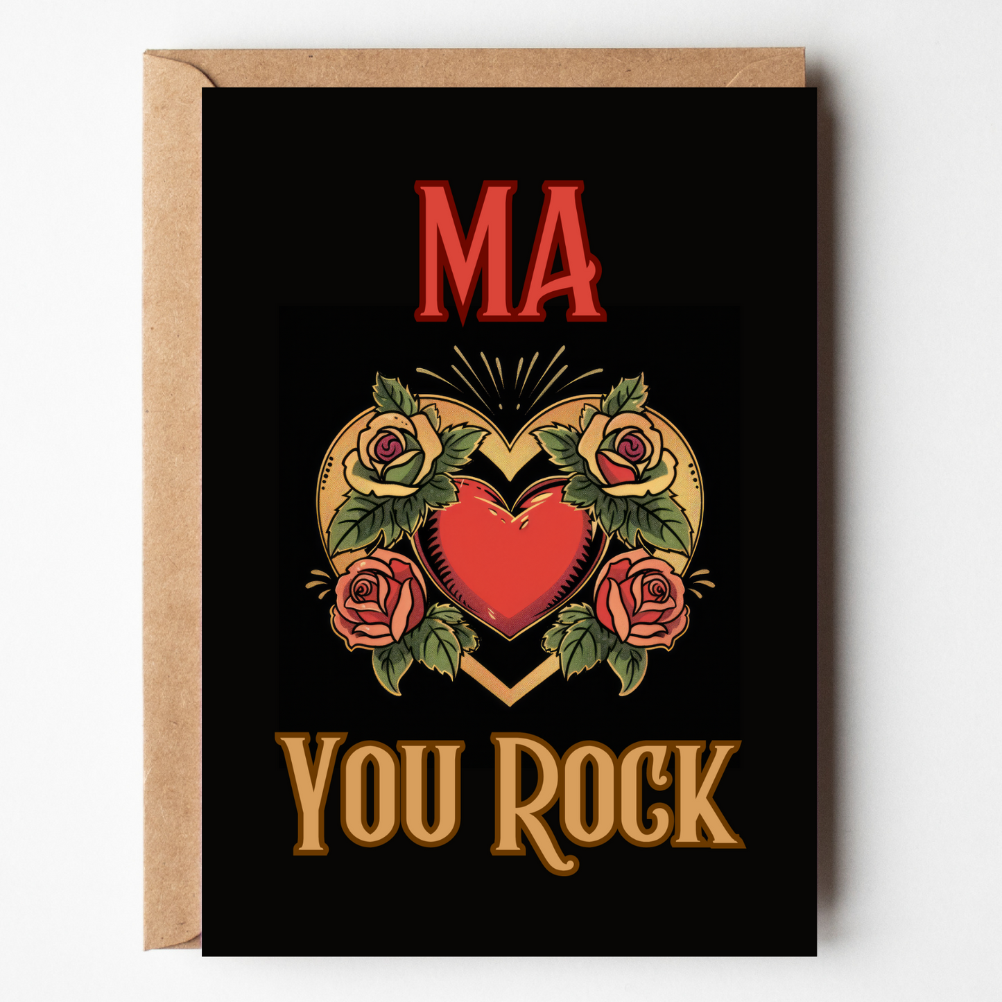 You Rock - Greeting Card For Ma
