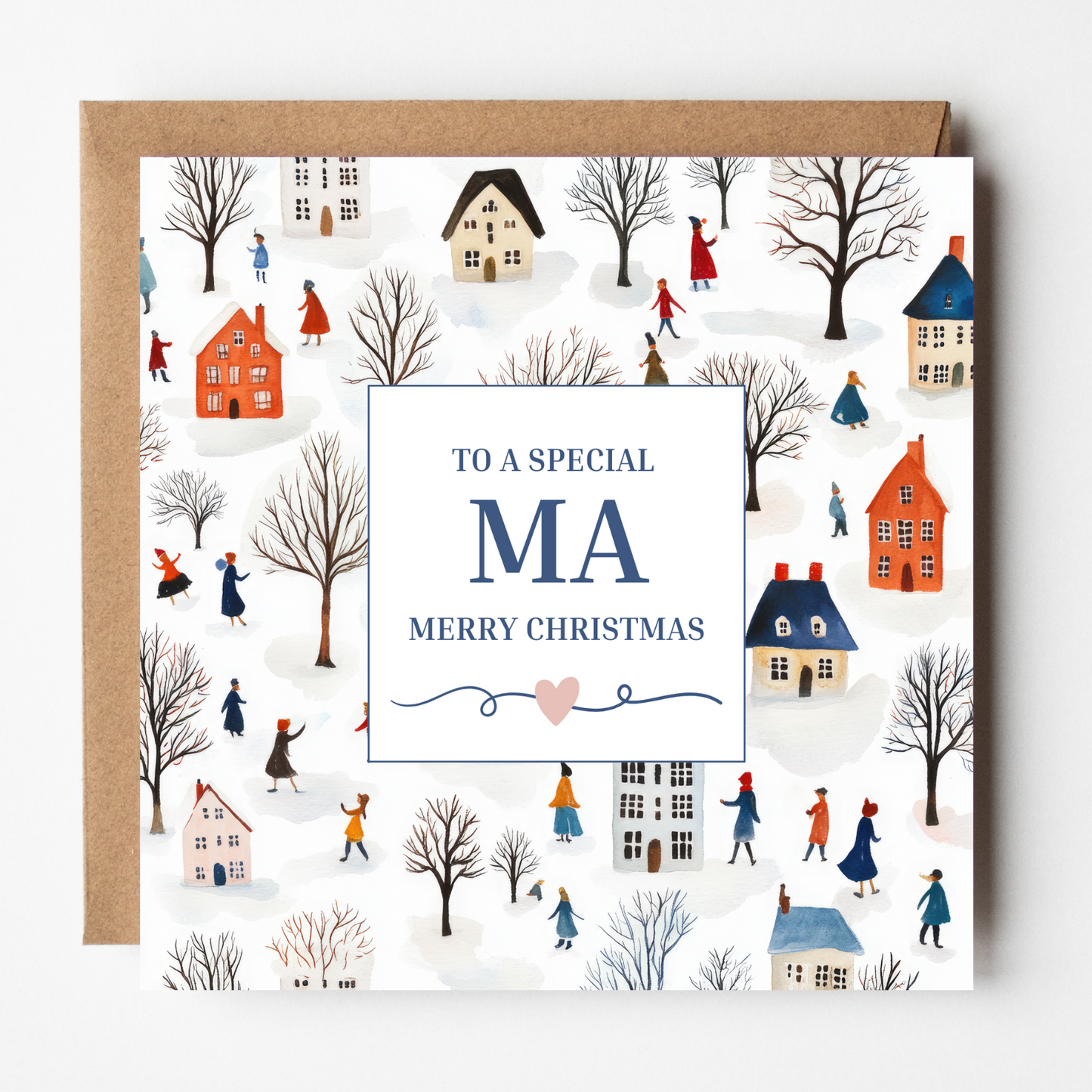 Ma Christmas Card - Winter Village