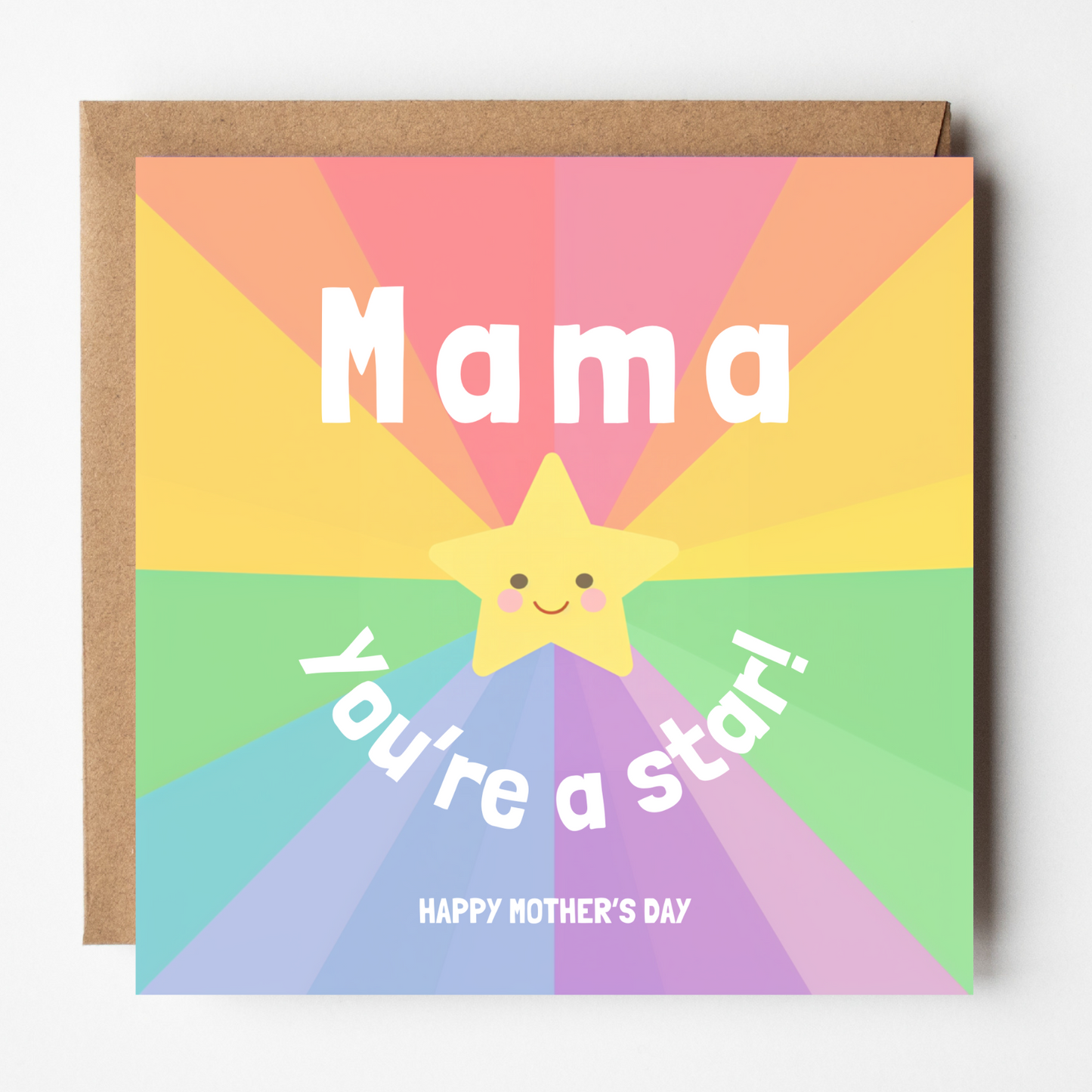 Mama Mother's Day Card - My Star