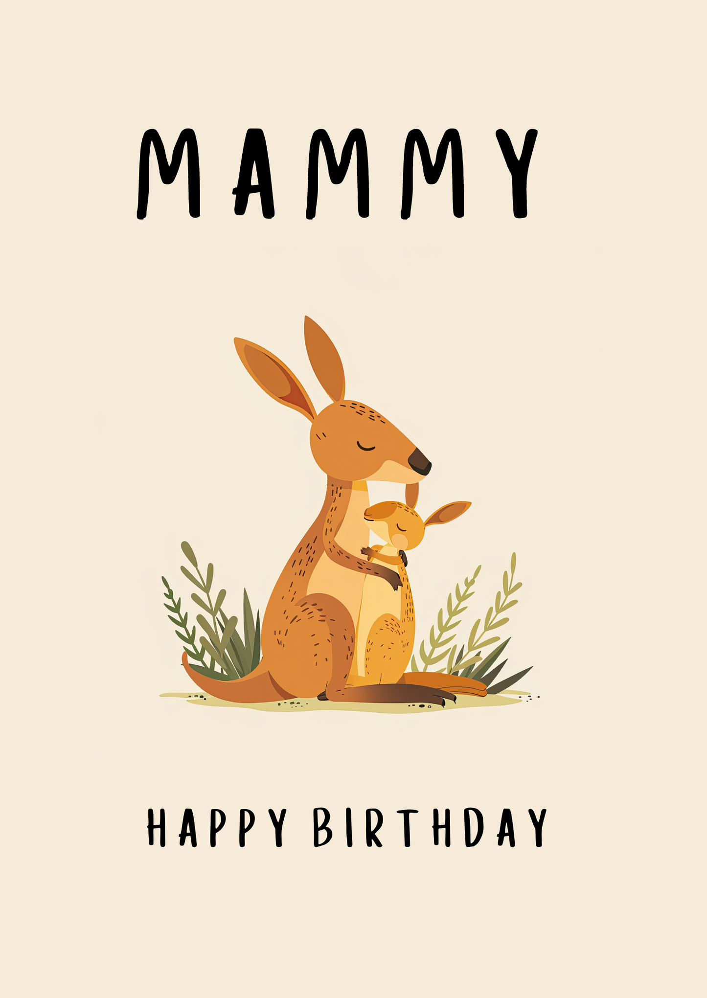 Roo - Birthday Card For Mammy