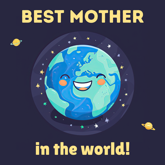 Best Mother In The World - Greeting Card For Mother