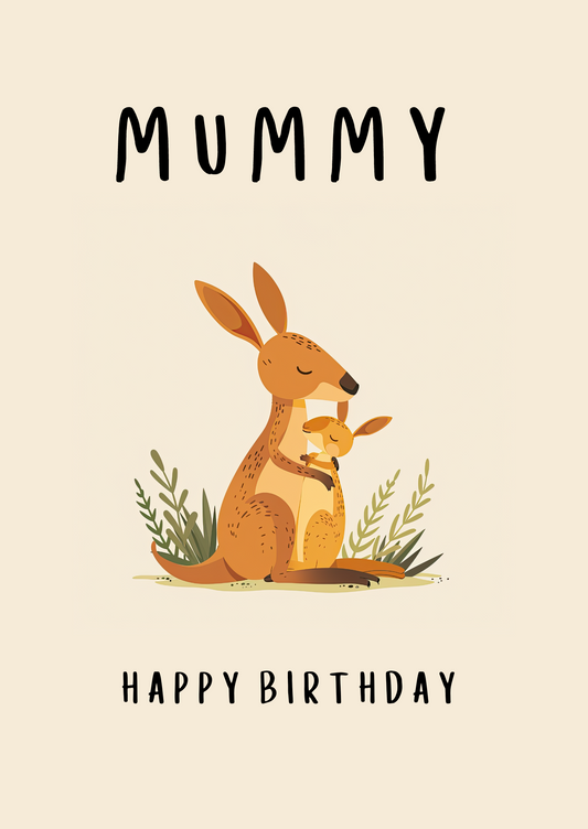 Roo - Birthday Card For Mummy