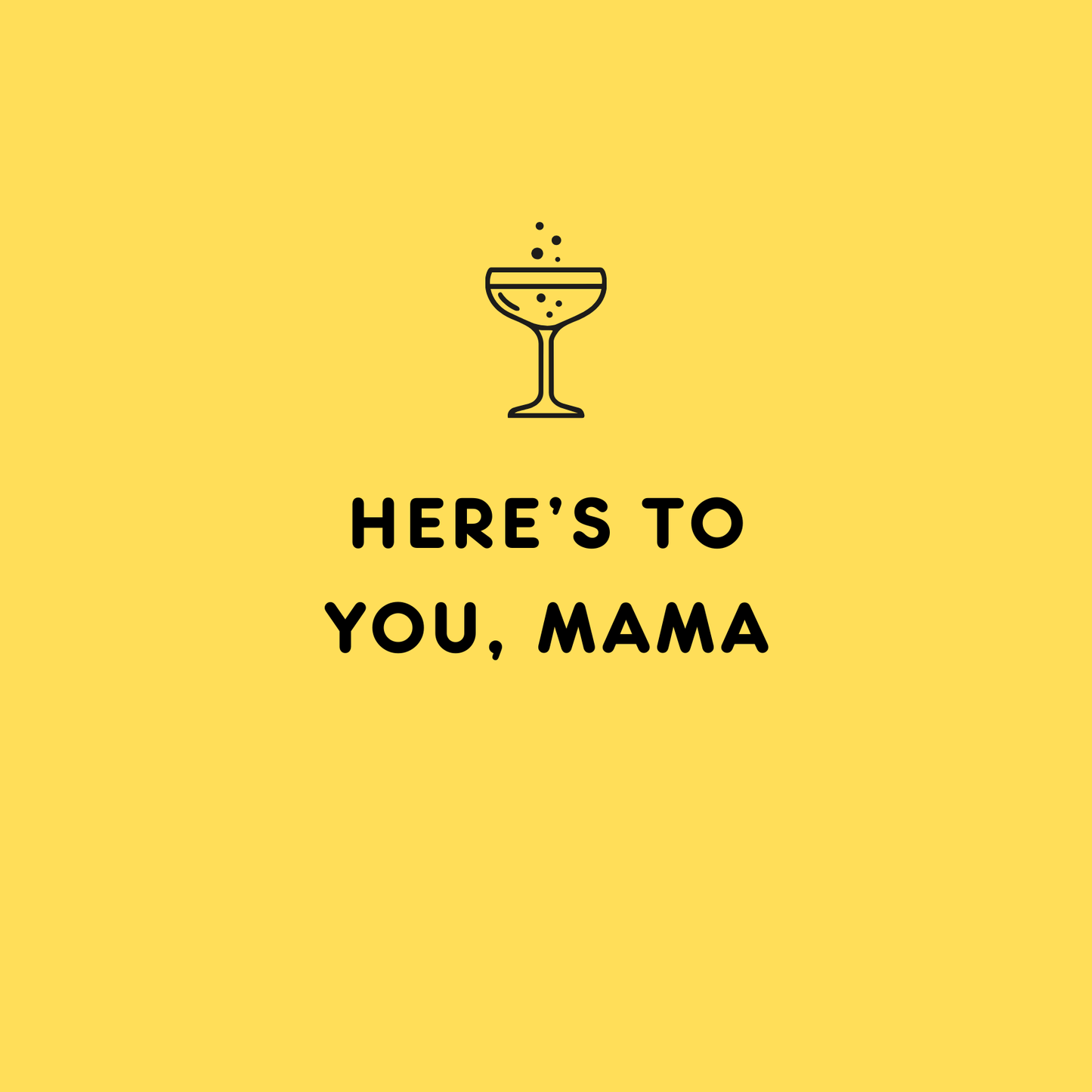 Mama Birthday Card - To You