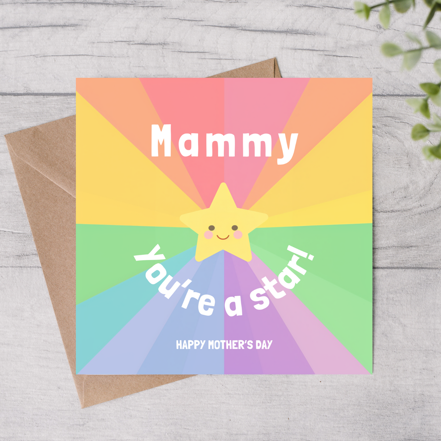 Mammy Mother's Day Card - My Star