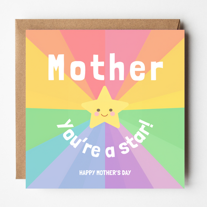 Mother Mother's Day Card - My Star