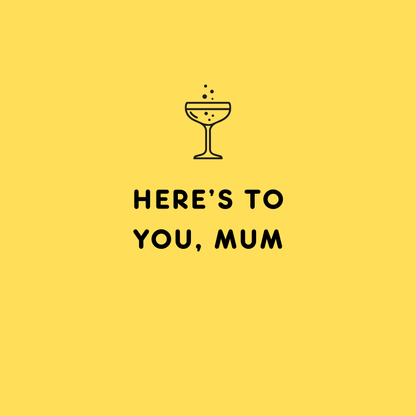 Mum Birthday Card - To You