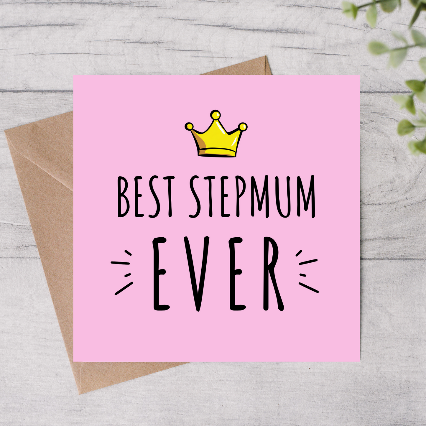 Stepmum Mother's Day Card - Best Ever